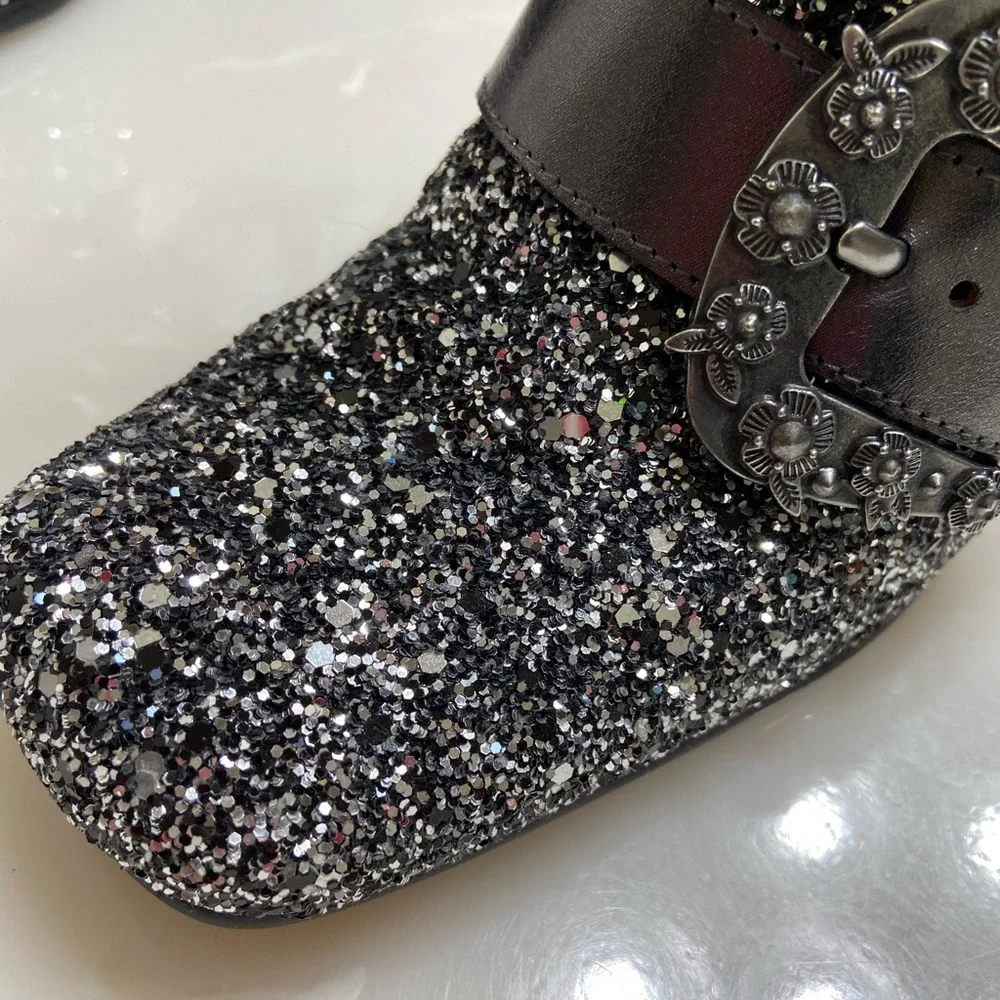 Coach ankle western boots, size 6